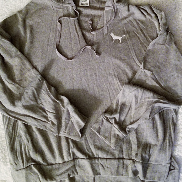 Vs Pink Grey lounge sweatshirt/pullover - Picture 2 of 3